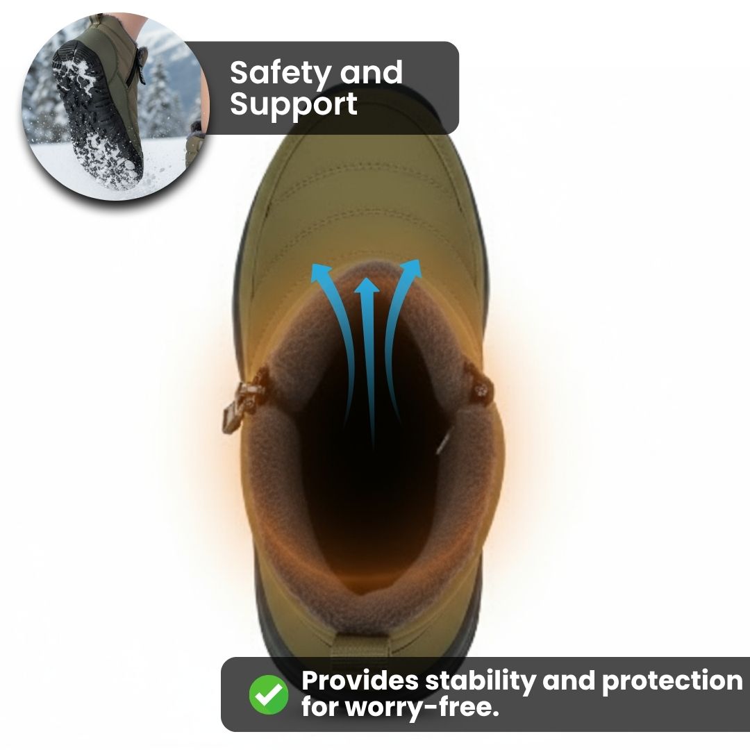 Max Cold  – Ergonomic & Supportive Wide Toe Box Shoes (Unisex)
